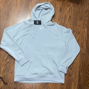 Under Armour Light Gray Pullover Hoodie